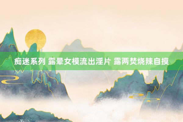 痴迷系列 露晕女模流出淫片 露两焚烧辣自摸
